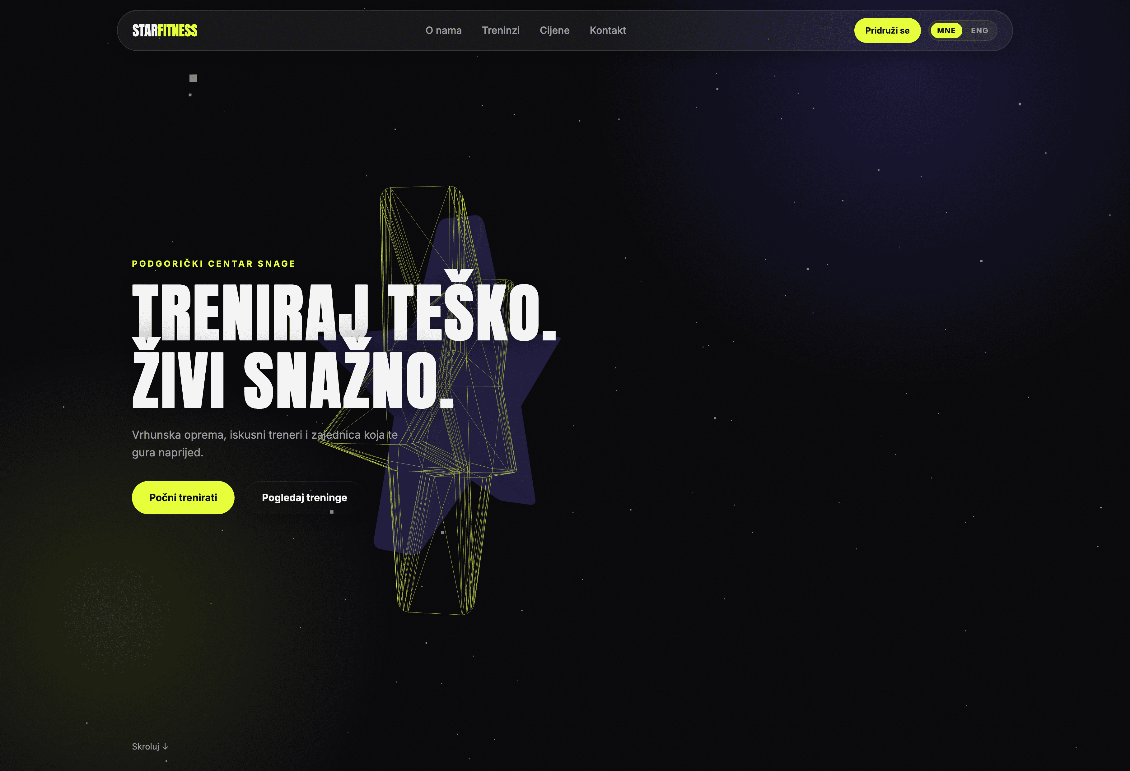 Project full page